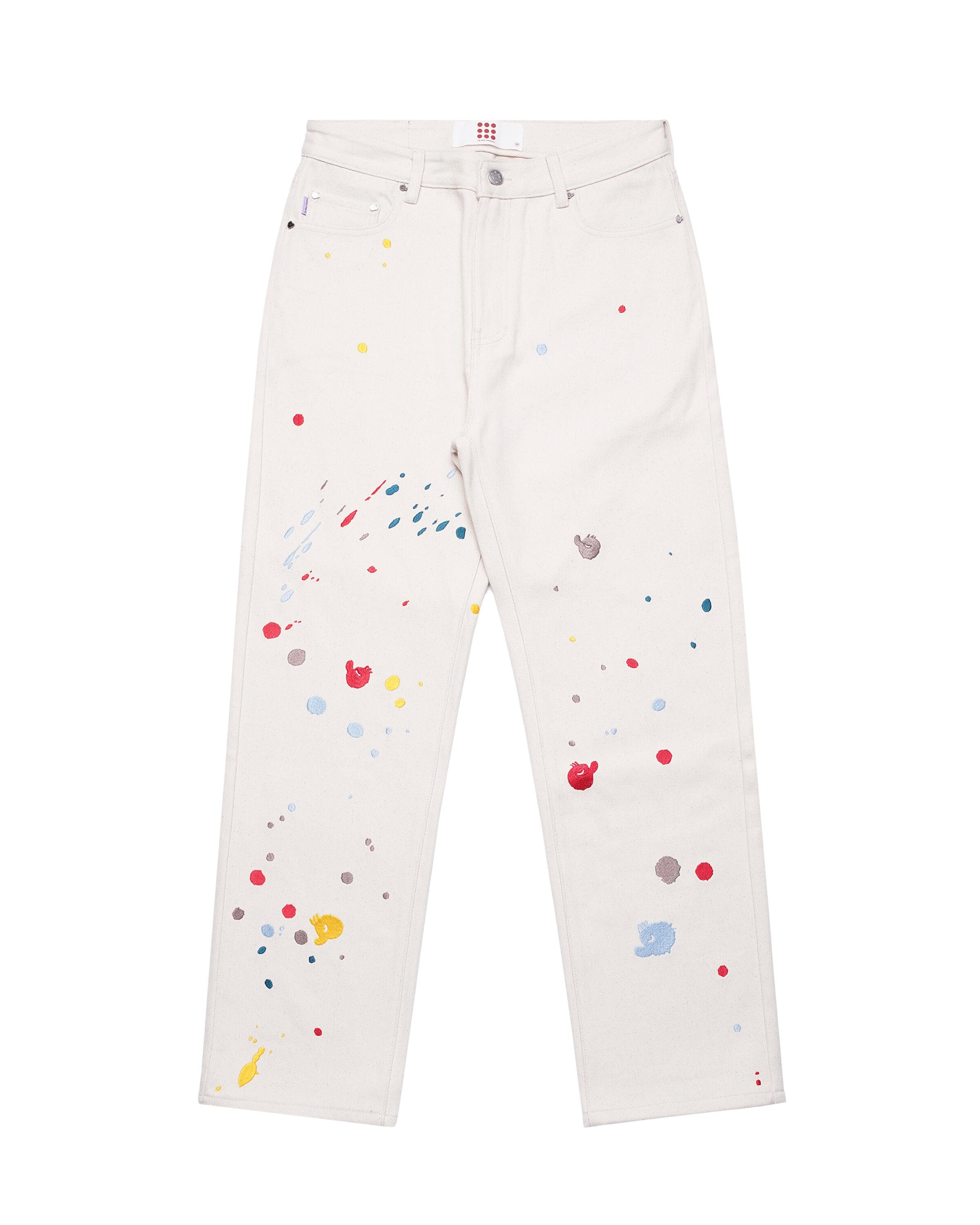 【COLOR iN ID】Dandy Simple White Denim The New Originals Freddy Paint Jeans | 504FRPS24.001 | AFEW